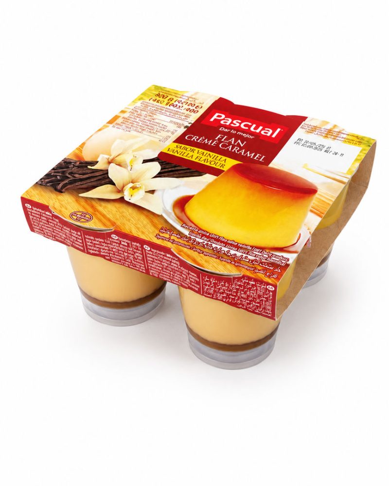 PASCUAL PUDIM FLAN (CX:6x4x100gr)