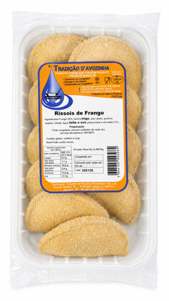 RISSOIS FRANGO (cx.12cvX10un) AVOZINHA