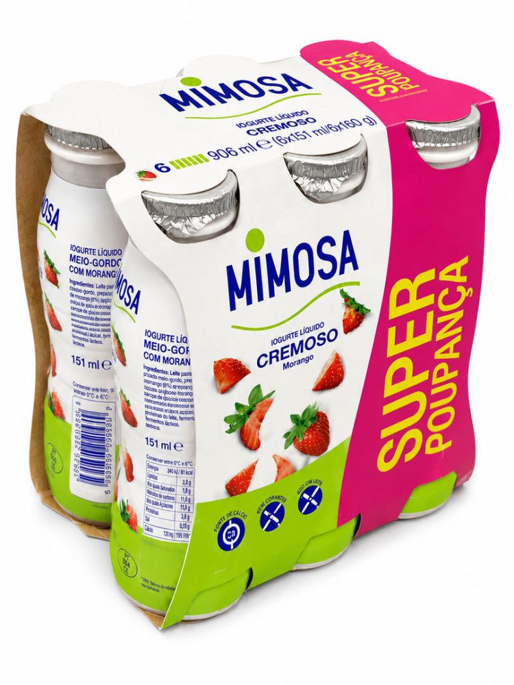 IOGURTE LIQ CREMOSO MORANGO *MIMOSA*