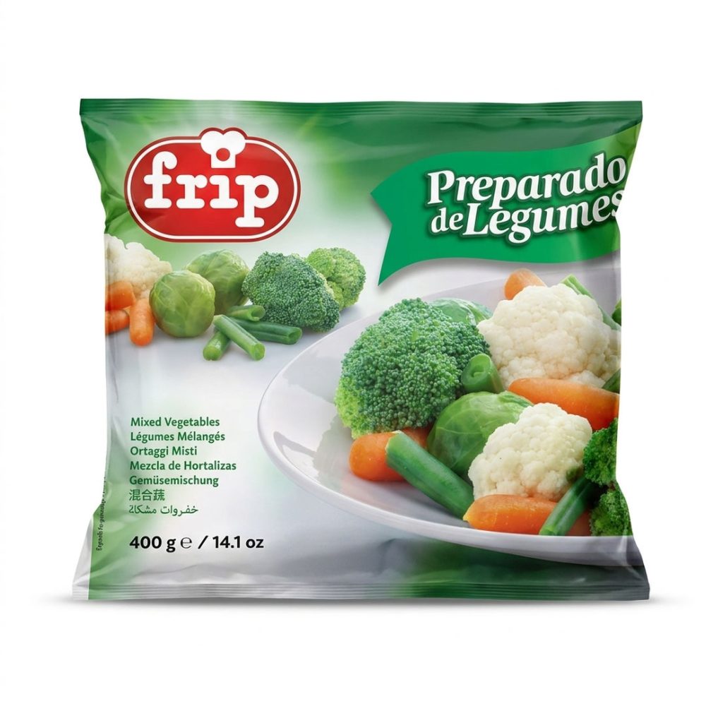 PREPARADO LEGUMES CONG. EMB: 400Gr - FRIP