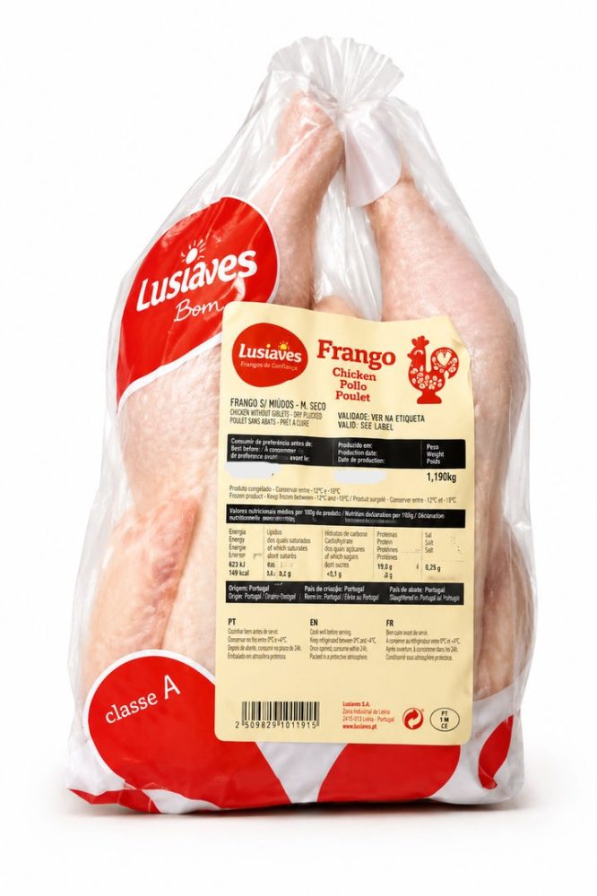 FRANGO CONG. SACO (cx.+-10x1.1Kg) - LUSIAVES
