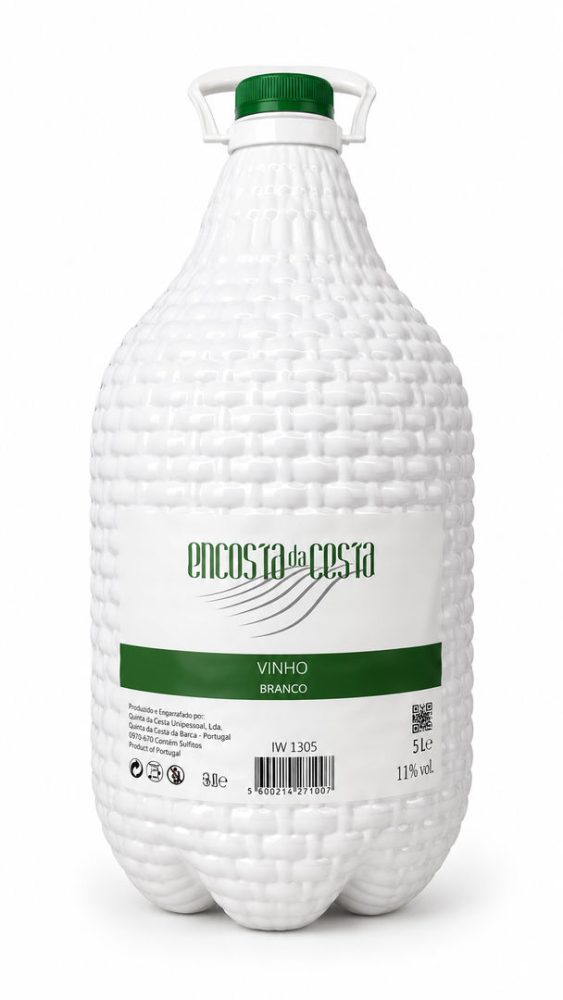 VINHO BRANCO GARRAFÃO 5 LT (cx. 4 UNI) - ENC.
