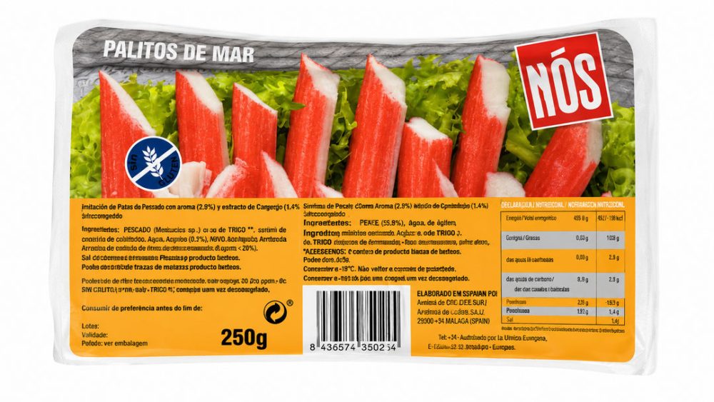 DELICIAS MAR S/GLUTEN CX 24X250GR - NÓS