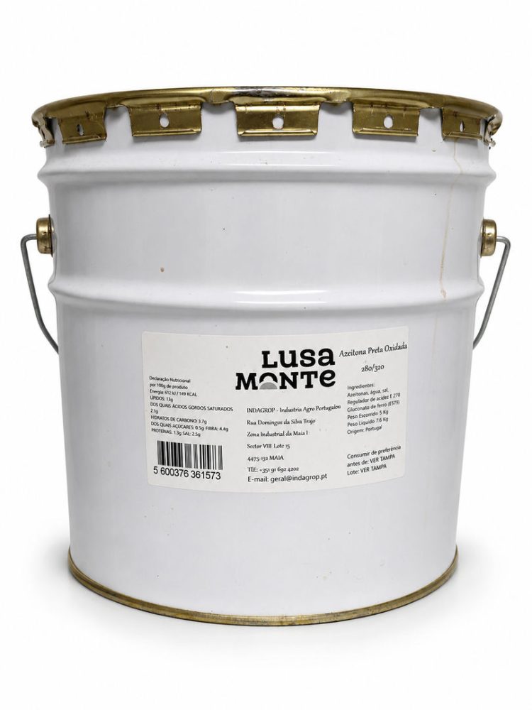 AZEITONA PRETA OXIDADA 28/32 LATA 5KG