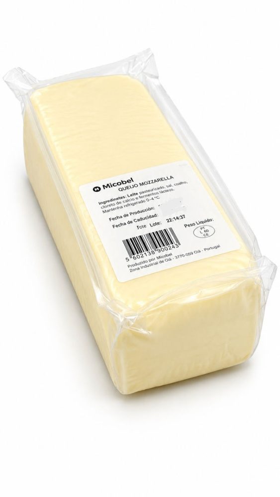MOZZARELA BARRA (cx.4x +- 3KG)