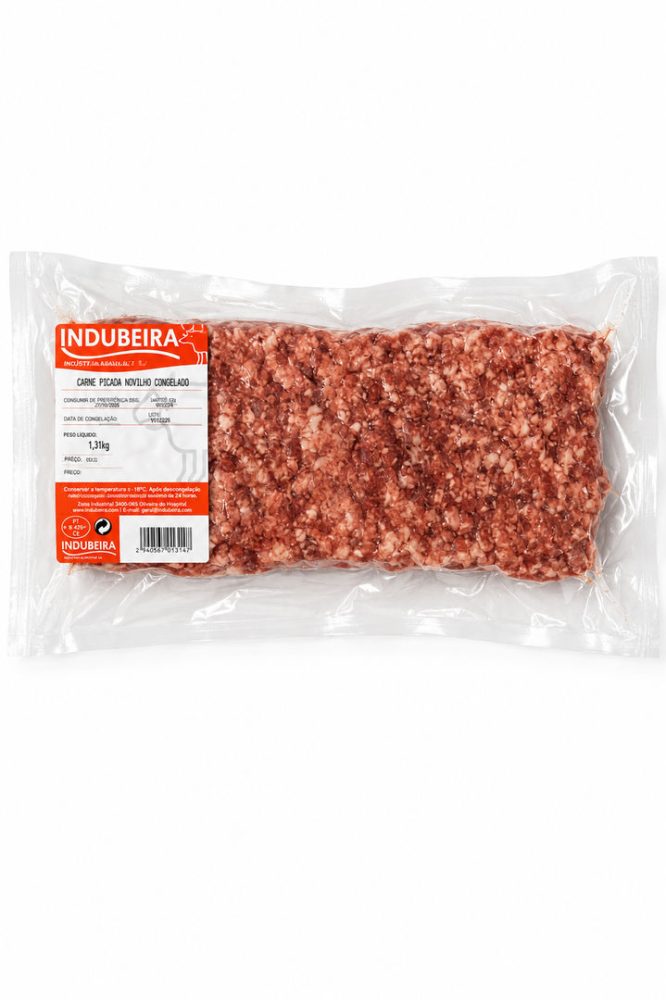CARNE NOV. PICADA VACUO (cx:10x1kg) INDUBEIRA