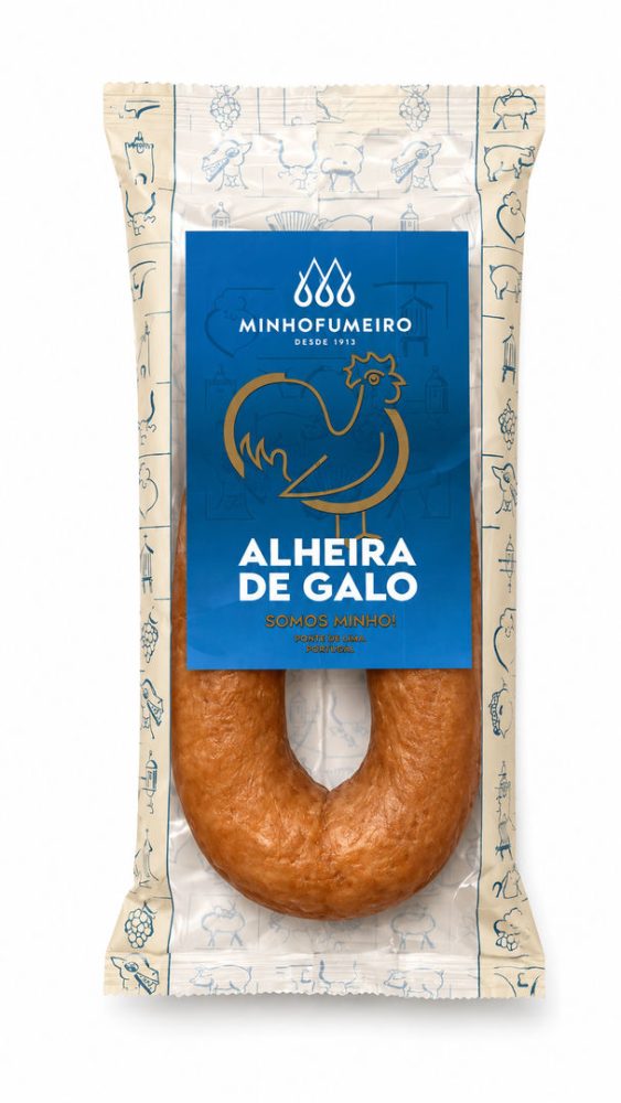 ALHEIRA GALO EMB.1X1 P.FX. 180GR (CX.8UN) - MINHOFUMEIRO
