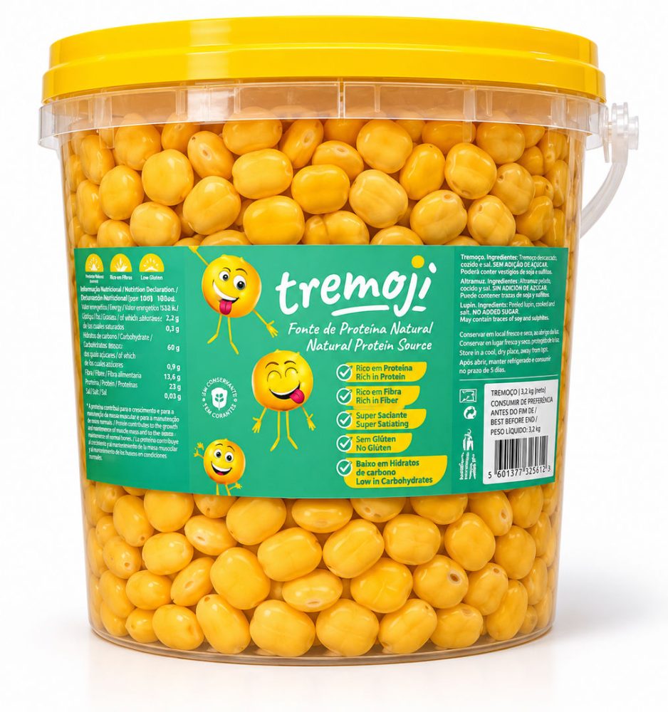 TREMOÇO GRAUDO BALDE 3 KG