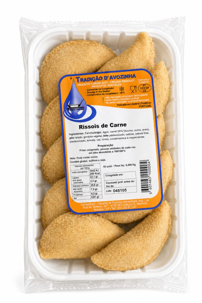 RISSOIS CARNE 12X10 UNI AVOZINHA