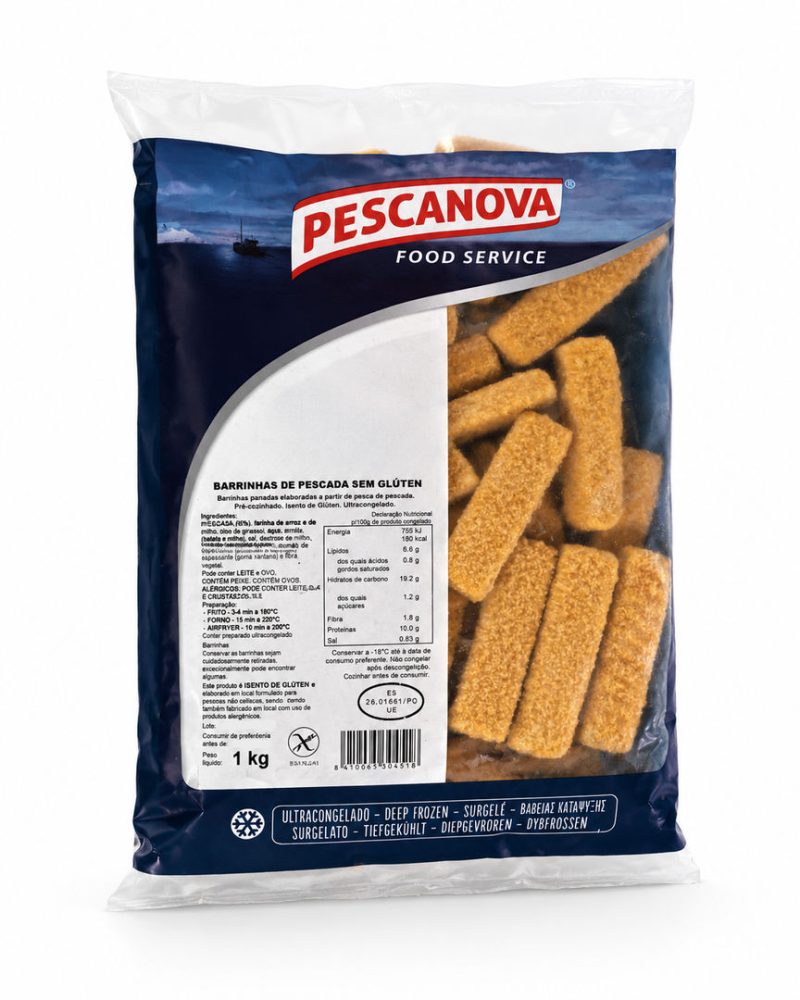 BARRINHAS PESCADA PESCANOVA SACO (cx.4x1kg)