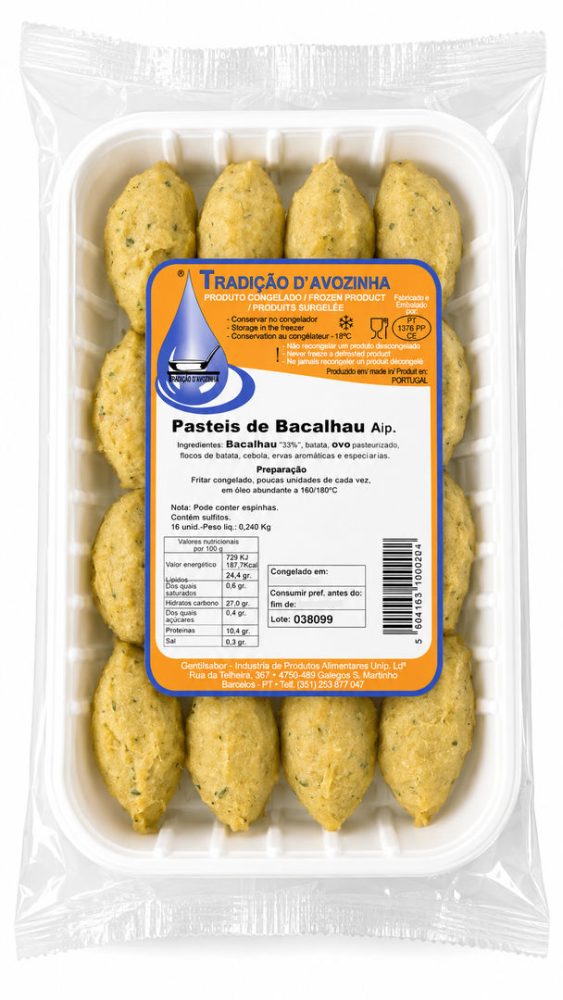 PASTEIS DE BAC. AP. 15X16 UNI AVOZINHA