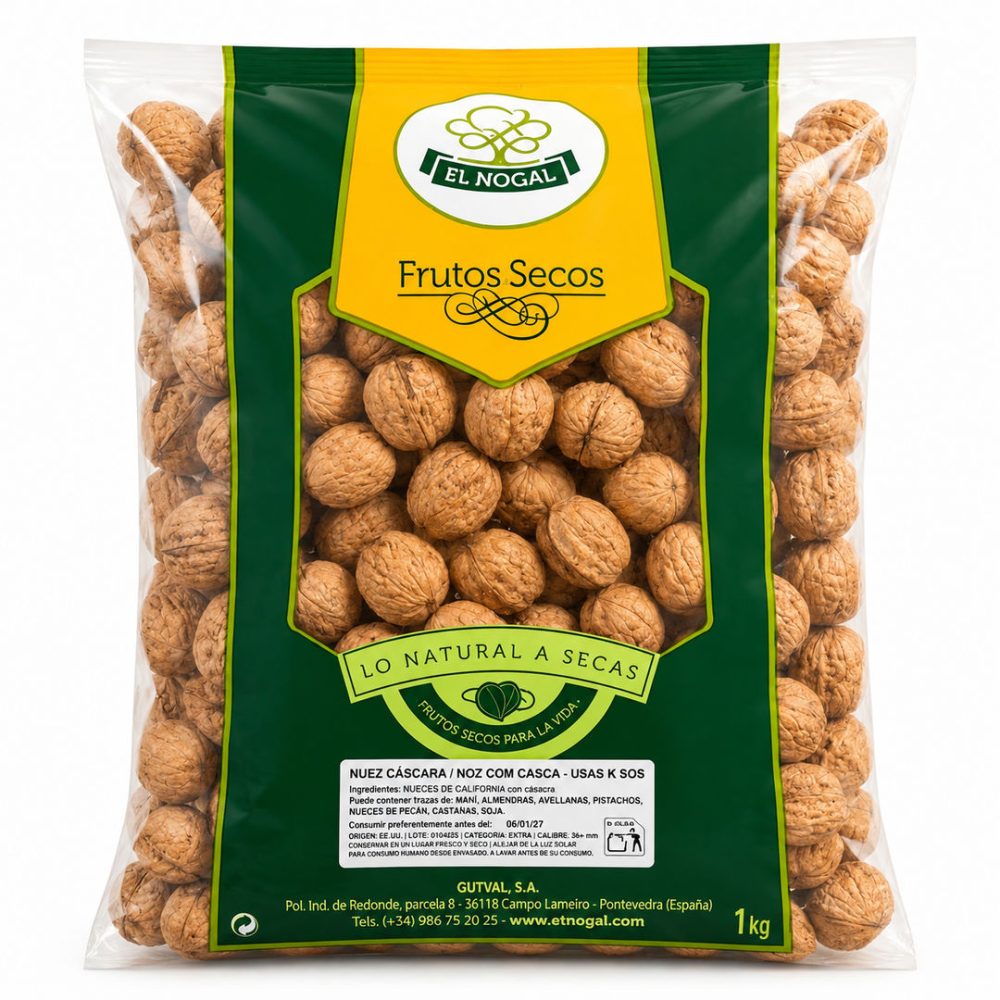 NOZ SECA JUMBO 32 MM (CALIFORNIA - USA) SACO 5KG