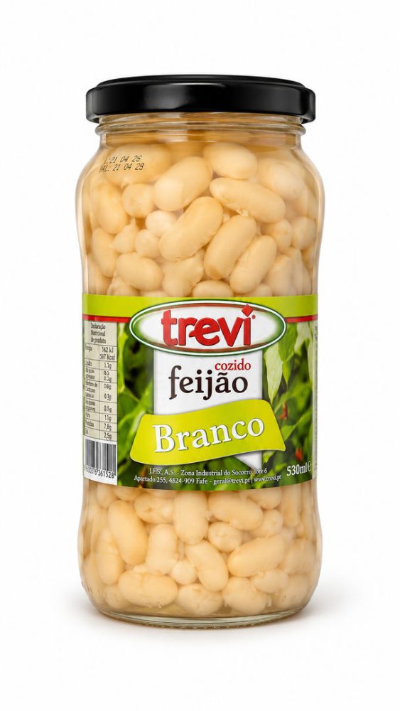 FEIJAO BRANCO FRASCO 12X540GR TREVI