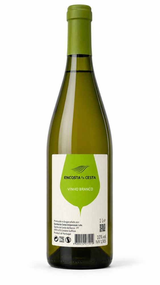 VINHO BRANCO GARRAFA LITRO (cx.12 UNI) - ENC.
