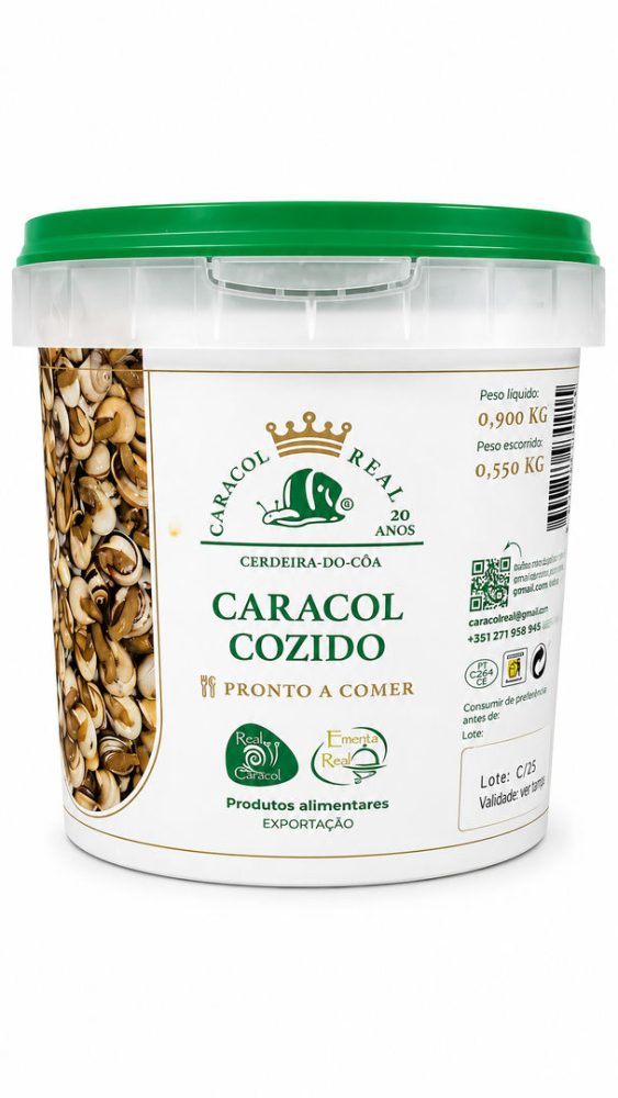 CARACOIS COZIDOS (cx.6x1kg)
