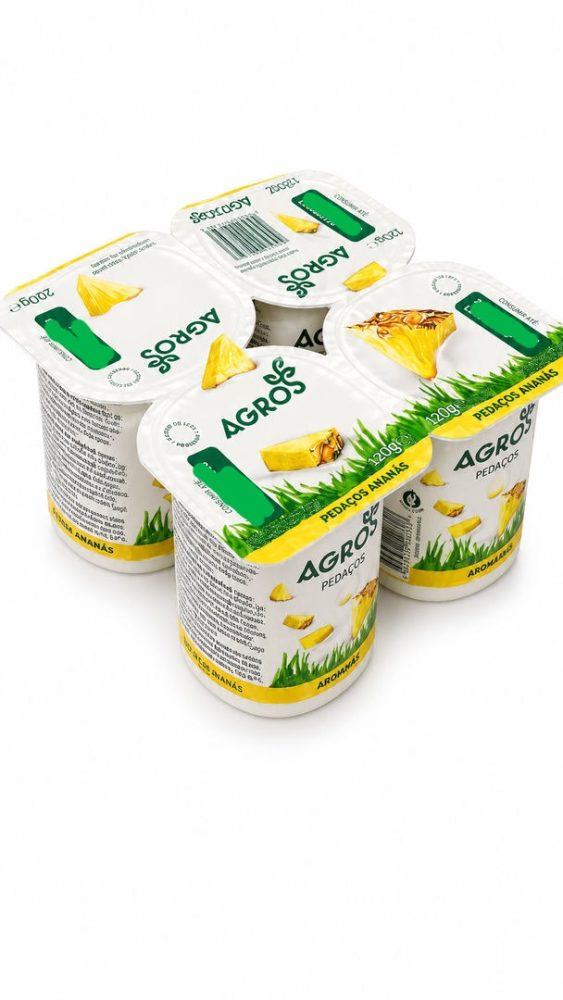 IOGURTE C/PEDAÇOS ANANAS AGROS