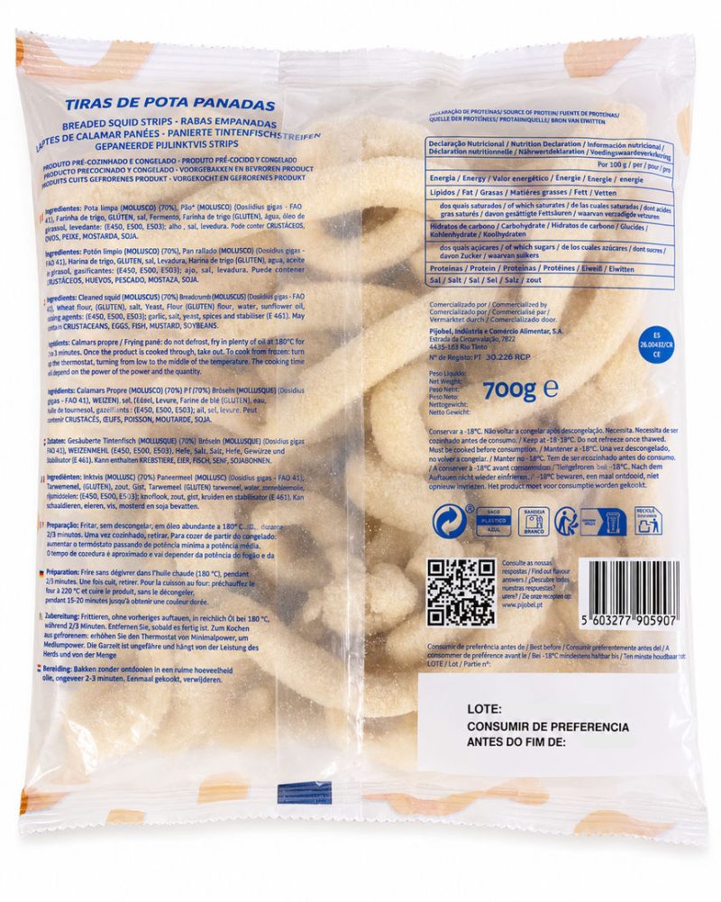 POTA TIRA PANADA EMB. SACO 700GR /CX:8 UN
