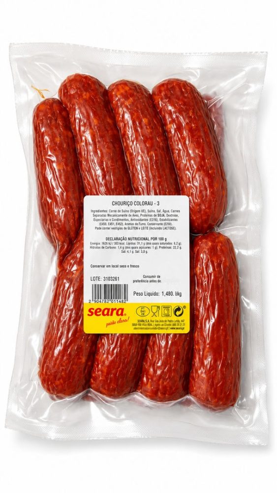 CHOURIÇO COLORAU SACO CX5X+-2KG *SEARA*