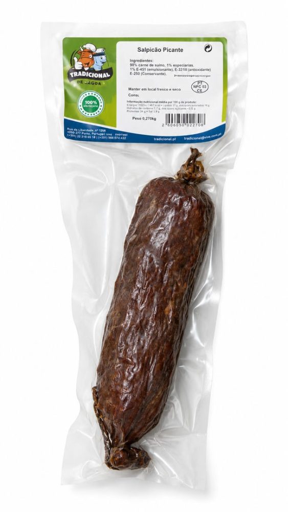 SALPICAO CARNE PICANTE EMB.1X1 -  LANHELAS