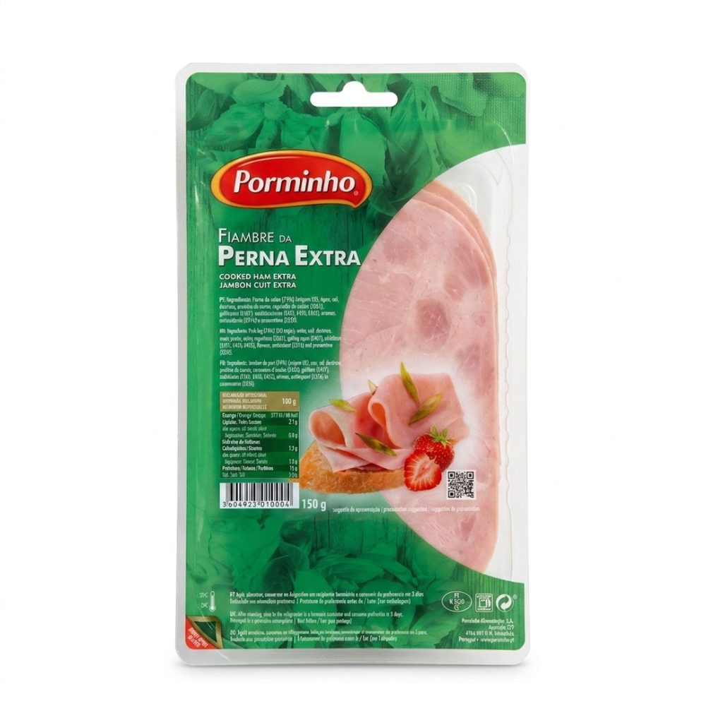 FIAMBRE PERNA EXTRA FATIADO(cx.10x150gr)