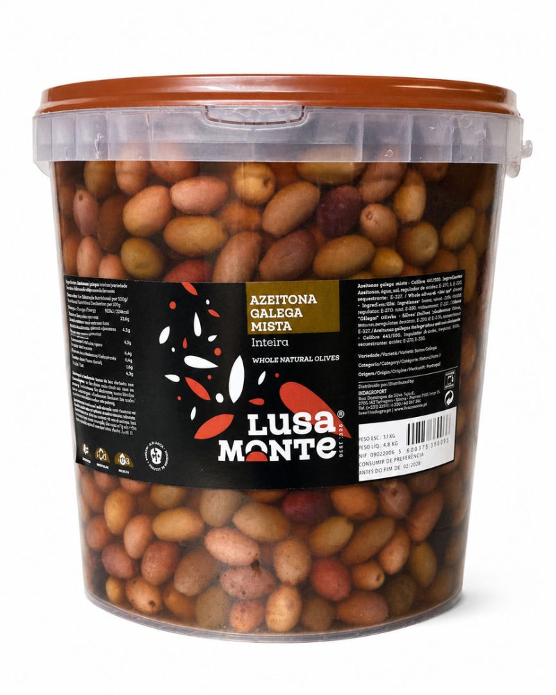AZEITONA PRETA BICAL / GALEGA MISTA EMB. 3 KG