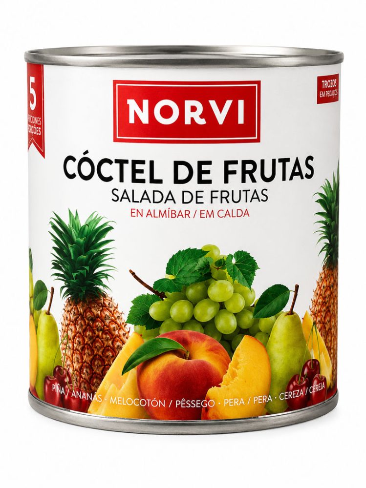 SALADA / COCKTAIL DE FRUTAS LATA 3KG /P.L.2,650KG