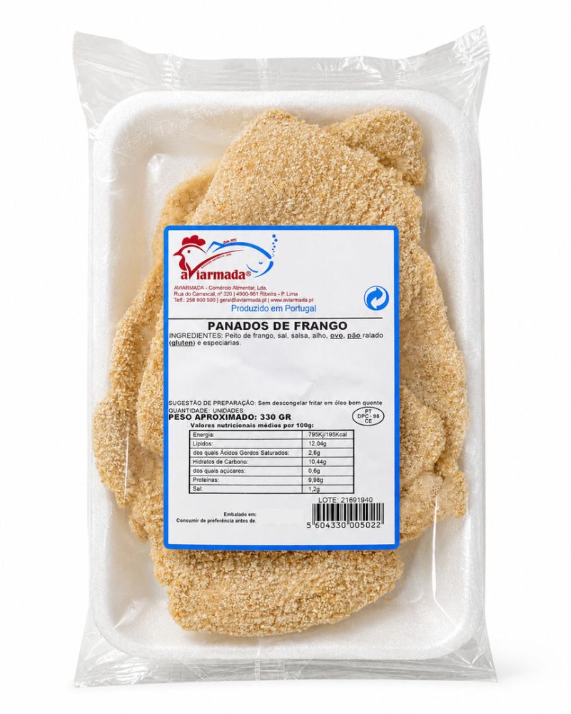 BIFE FRANGO COV. P.FIXO ESPEC. AVIARMADA