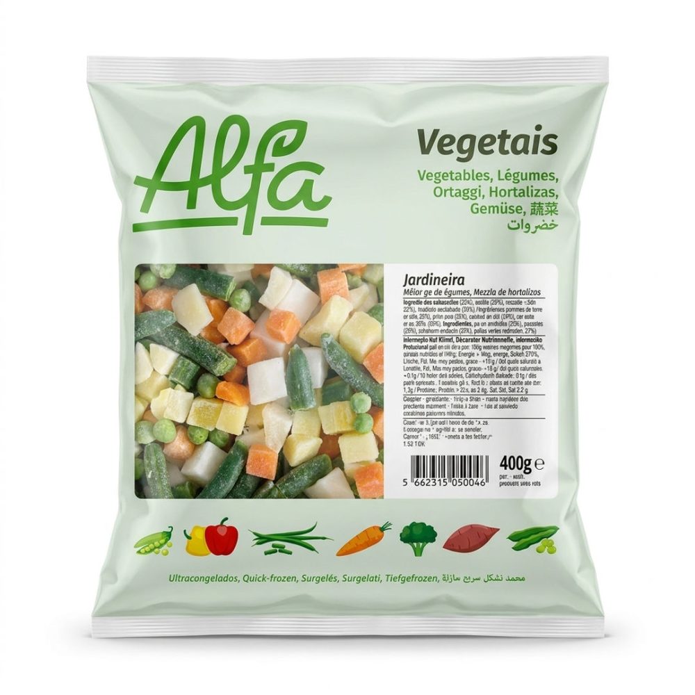JARDINEIRA 4 ELEMENTOS (cx.18X400gr) - ALFA