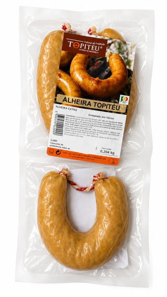 ALHEIRA EXTRA VACUO 1x1 (cx.3kg) TOPITEU