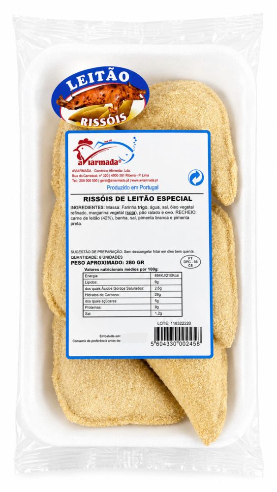 RISSOIS LEITÃO MEDIOS ESPECIAL CX6 COV