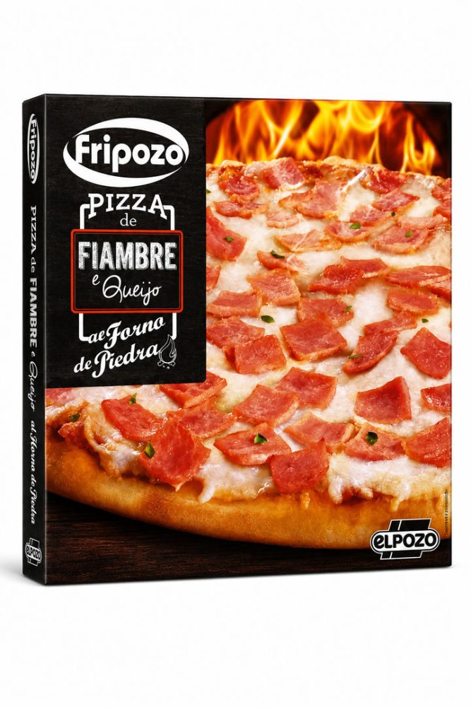PIZZA FIAMBRE E QUEIJO 400 GR