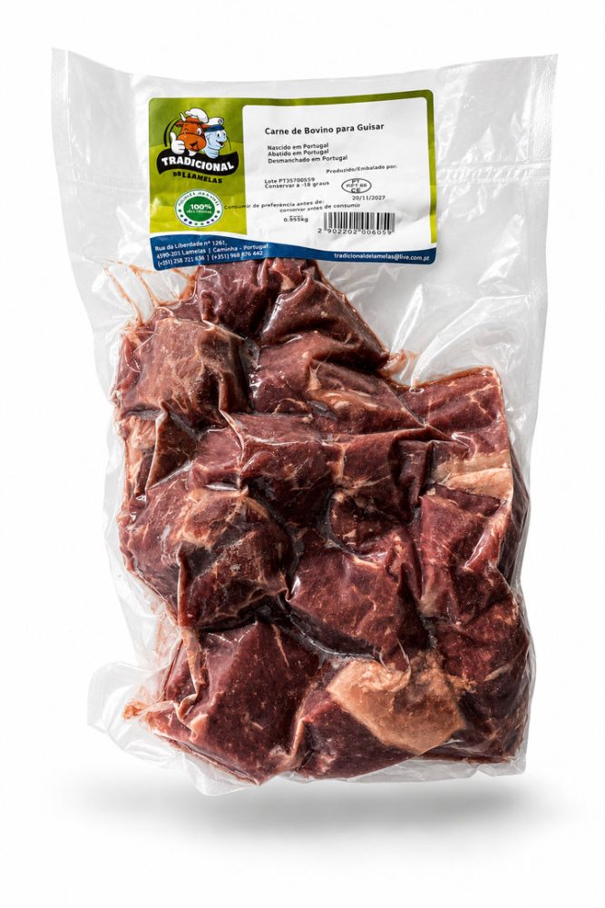CARNE BOVINO GUIZAR VACUO *LANHELAS*