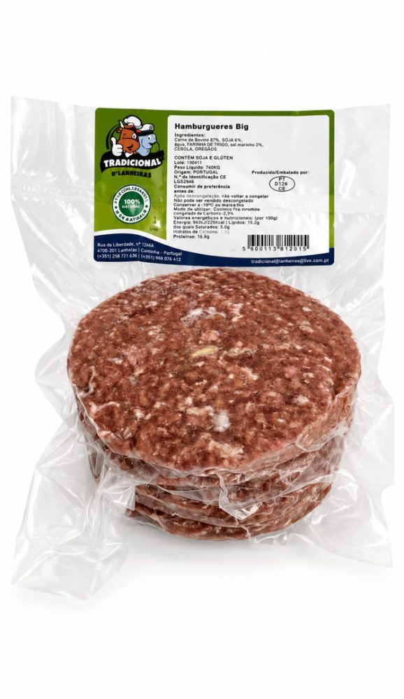 HAMBURGERS BIG BOVINO EMB. VACUO 2X2