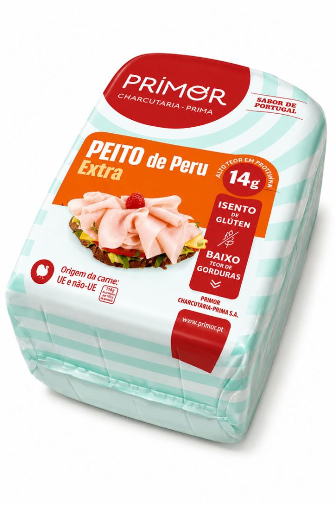 FIAMBRE PERU (PEITO) QUAD. CX:3 UN - PRIMOR