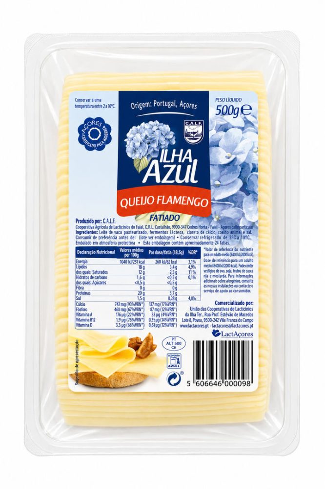 QUEIJO FLAMENGO FAT. EMB. 500gr CX:12 UN - ILHA