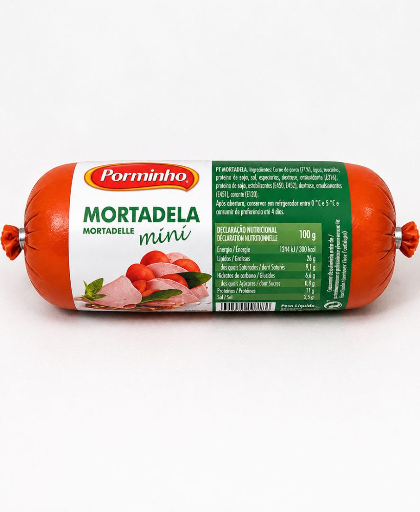 MORTADELA MINI S/AZ. 10X350GR *PORMINHO*
