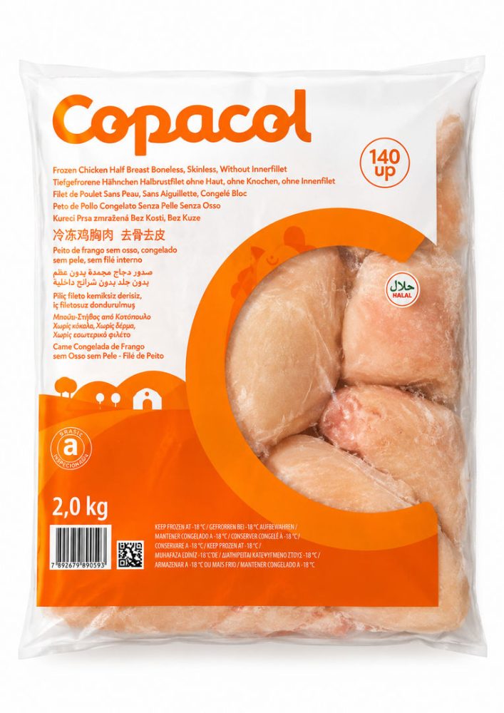 PEITO FRANGO NAT. CONG.(cx.6x2kg) BRASIL - COPACOOL